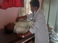 Health clinic setup at chinchwadi gaon